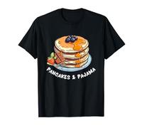 Crêpes et pyjamas mignonnes Pancakes Amateurs de nourriture T-Shirt
