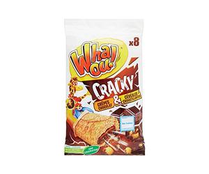 Crêpes fourrées au chocolat au lait et billes de céréales,256 g