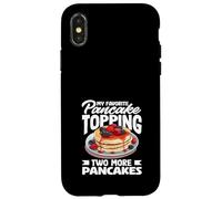 Crêpes : mes crêpes préférées, garniture de deux autres crêpes Coque pour iPhone X/XS