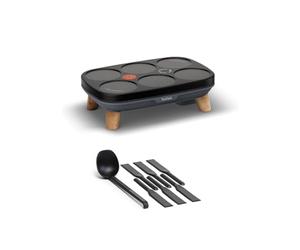 Crêpière 1100w multi crêpes - gourmet