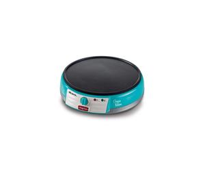 Crêpière Ariete 0202, 1 crêpe, 1000 W, bleu, argent, blanc