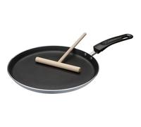 Crêpière avec étaleur - GSW - 456715 - Aluminium - gris - 26 cm - Tous feux dont induction