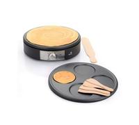 Senya Crêpière électrique Crêpe Time – 1500 W, 2 plaques interchangeables