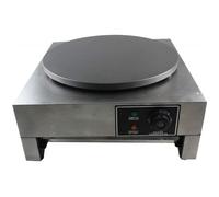 Crêpière électrique Appareil à Crêpes Inox Crêpes Maker Plaque de Cuisson Machine à Crêpes Professionnel (3000W&40CM)
