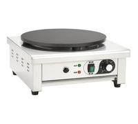 Crêpière électrique avec bac de récupération 40 cm 3000 W