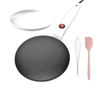Crêpière Électrique,Crêpière Électrique | Machine à crêpes antiadhésive | Crêpière électrique instantanée antiadhésive, 7.8 pouces, contrôle automatique de la température, pour la cuisson