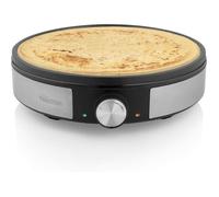 Crêpière électrique - GPFUOEA - BP-2638 - 30 cm - Revêtement antiadhésif - Facile à nettoyer - Poignées intégrées