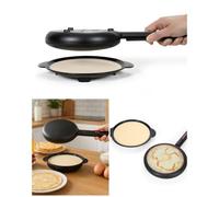 Crêpière électrique - LIVOO - Marmiton - 600 W - Ø20 cm - Revêtement antiadhésif