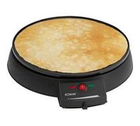 Bomann CM 2221 CB Crêpière 900 W Noir