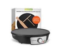Crêpière électrique Nutrichef Noir Noir G