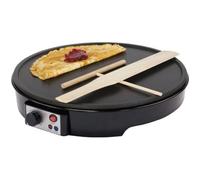 Crêpière Électrique - Royal Swiss - 30cm - 1000W - Antiadhésif - Température Réglable