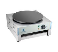 Crêpière électrique simple avec tiroir - 40 cm - 3 000 W | Royal Catering