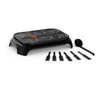 Tefal Crep'Party ECO PY55E8 appareil à crêpes 6 crèpe(s) 1000 W Noir