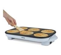 Crepiere Electrique WEASY GOO60 Crepes et Pancakes 6 emplacements Revetement antiadhé G