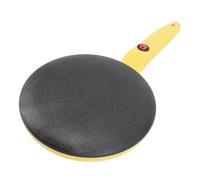 Crêpière électrique ZJchao de 8 Pouces avec Revêtement Antiadhésif, Poêle à Crêpes Portable à Contrôle Automatique de la Température pour Crêpes, Omelettes et œufs du Petit Déjeuner