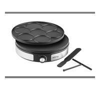 Crêpière Elsay 2 en 1 avec Plaque réversible + Accessoires FHCR-006