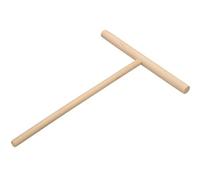 Crêpière en bois en forme de T pour crêpes et crêpes - Outil de cuisine pour la maison, le restaurant, la cantine - Outil de cuisine professionnel