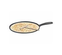 Rosenstein & Söhne – Crêpière en fonte Ø 28 cm – Compatible induction – Facile à nettoyer