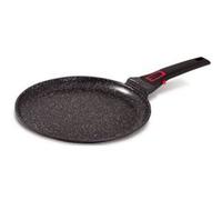 Baumalu 383608 Crêpière 28 cm Granit Pro, Aluminium Forgé, Noir, 28 cm, 29, 5 x 30 x 5, 2 cm