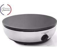 Crêpière fonte 40cm 3000w inox Lagrange 209003 inox G