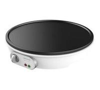 Cecotec Crêpière Fun Crepelicious 1000 W – Plaque anti-adhésive, thermostat réglable, Ø 30,5 cm