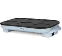 Wëasy Appareil à crêpes Party GOO60 – Crêpes et pancakes, 6 emplacements, antiadhésif, 1500 W