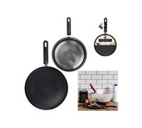 Lily Cook - Crêpière en aluminium antiadhésive - Induction - 26 cm - Noir
