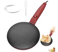 Crêpière instantanée, crêpière électrique automatique | Poêle à petit déjeuner Chauffage rapide et uniforme Facile à nettoyer Design compact pour la cuisine à domicile