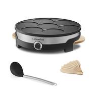Crêpière - LAGRANGE - Tradi' Multi - 7 crêpes 11 cm - plaque fonte alu antiadhésive - thermostat réglable