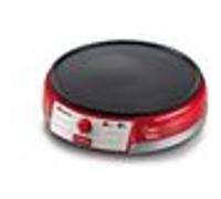 Ariete 0202/00 appareil à crêpes 1 crèpe(s) 1000 W Rouge, Argent, Blanc