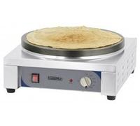 Casselin Crêpière professionnelle carrée CCC40EP – Électrique 40 cm 2700 W Inox (L430×P445 mm)