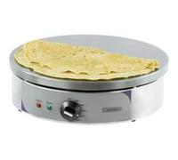 Crêpière professionnelle - Casselin - 400 mm - 2,7 kW - Thermostat réglable - Inox