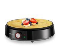 Crêpière - Techwood TCP-176 - Anti adhésif ILAG - 30 cm - Puissance : 1200W