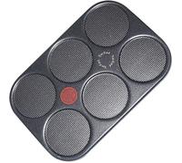 Crêpière - TEFAL - Plaque dessus 6 crepes pour raclette, gril, wok - Noir - Mixte