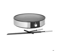 WMF Lono Creperie appareil à crêpes 1 crèpe(s) 1600 W Noir, Argent