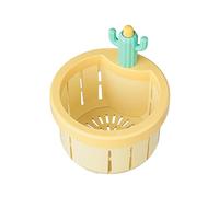 Crépine d ' évier Cactus Design, presse pour vider le panier, collecteur de déchets pour un filtrage efficace des canalisations dans la cuisine et la salle de bain