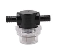 Crépine de Pompe à Eau ABS G1/4, Pompe torsadée, Filtre de canalisation d'irrigation pour Camping-Car, Bateau Marin, pelouse