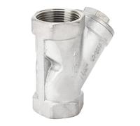 Crépine de Type Y, 1-1/4 Pouce DN32 304 en Acier Inoxydable à Double Couche, Structure en Maille, Tuyau de Vanne à Haute efficacité, Filtre en Y pour Eau, Pétrole et Gaz