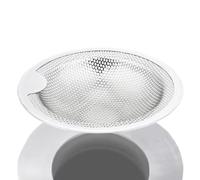 Crépine De Vidange D'évier De Cuisine - en Acier Inoxydable Durable | Bouchon | Capteur De Débris Anti-colmatage pour Salle De Bain, Douche, Nettoyage De Drainage, Élimination De La