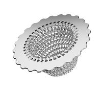Crépine De Vidange D'évier, Solution Pratique Et Hygiénique, 13,5x10,2x7,5 Cm/5,31x4,02x2,95 Pouces, Récupérateur De Nourriture Pour Évier De Cuisine, Panier De Vidange En Maille De Chaîne, Installati