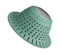 Crépine de vidange en Silicone, Attrape-Cheveux, Couvercle d ' évier de Salle de Bain, Bouchon de Pliable, Bloque efficacement Les Poils et Les débris