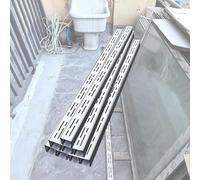 Crépine de vidange fine pour terrasses et balcons - Grille de douche amovible pour un débit d'eau efficace et éviter les obstructions, idéal pour une utilisation en extérieur