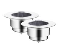 Crépine D'évier, 2 Pièces, Récupérateur De Nourriture, Crépines De Vidange À Noyau Rebondissant Amélioré, Conception Durable, Anti-obstruction Et Anti-odeurs