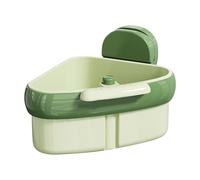 Crépine D'évier D'angle, Support D'évier À Ventouse, Panier De Vidange À Ventouse, Panier De Récupération Des Déchets Alimentaires De Cuisine, Fonction Presse-to-dump,parfait Pour Les Cuisines