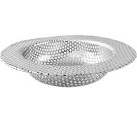 Crépine d'évier de cuisine en acier inoxydable antirouille Panier de vidange d'évier à large rebord pour la maison M 9cm/3.5in Diamètre extérieur