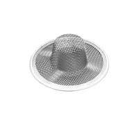 Crépine d'évier de cuisine en acier inoxydable,Crépine d'évier de cuisine en acier inoxydable,Filtre de filet de drainage d'évier anti-obstruction et antirouille - Crépine d'évier en métal, piège filt