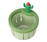 Crépine D'évier en Forme De Cactus De Dessin Animé, Récupérateur De Nourriture pour Évier De Cuisine, Bouchon De Canalisation Mignon, Protecteur De Collecteur D'évier, Crépine De Vidange, Panier
