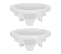 Crépine D'urinoir 2 Pièces en Abs Blanc pour Urinoir Standard