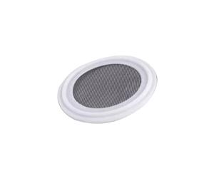 Crépine en acier inoxydable, 64 mm OD 2 pouces TC Tri Clamp Mesh Filter Screen - 304 en acier inoxydable avec joint PTFE(40 Mesh)