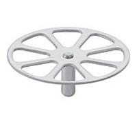Geberit Crépine 240556001 en acier inoxydable pour écoulement de receveur de douche D62